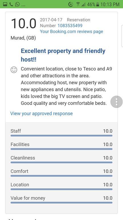 Jane'S Villa Free Parking 인버네스 외부 사진
